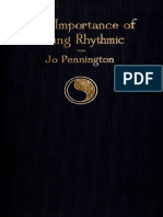 Jo Pennington - The Importance of Being Rhythmic-G.P.Putnam's Sons (1925)