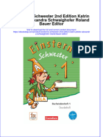 Einsterns Schwester 2nd Edition Katrin Pfeifer Alexandra Schwaighofer Roland Bauer Editor Full Chapter Download PDF