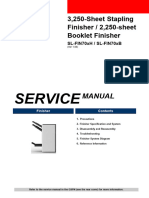 SL-FIN701B H Finisher SVC Manual Eng