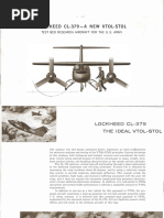 Lockheed CL-379 VTOL-STOL Brochure