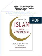 Islam Tanpa Keekstreman Islam Without Extremes Malay Version Mustafa Akyol Full Chapter Download PDF