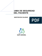 PG-01-03-001 Programa de Seguridad Del Paciente