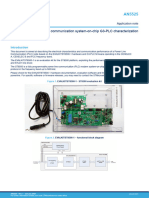 An5525 St8500 Power Line Communication Systemonchip g3plc Characterization Stmicroelectronics