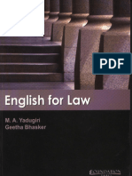 English For Law