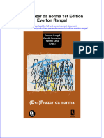 Des Prazer Da Norma 1st Edition Everton Rangel Full Chapter Download PDF