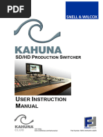 Kahuna User Manual