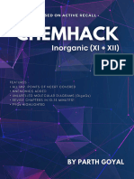 ? Inorganic ChemHack 2nd EDITION - Sample