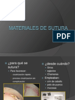 Materiales de Sutura