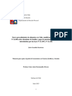 Alimentos Nuevo Procedimiento