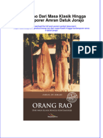 Orang Rao Dari Masa Klasik Hingga Kontemporer Amran Datuk Jorajo Full Chapter Download PDF