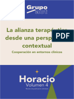 Horacio Vol 4 Alianza Terapeutica