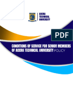 Accra Technical University Conditions-of-Service-for-Senior-Members