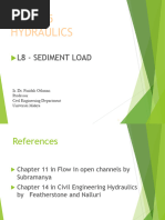 KIA 3005 Hydraulics: L8 - Sediment Load