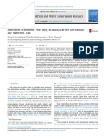 Assessment of Sediment Yield Using RS and GIS at Two Sub-Basins OfDez Watershed, Iran