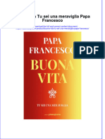 Buona Vita Tu Sei Una Meraviglia Papa Francesco Full Chapter Download PDF