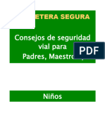 Prevención de Accidentes de Tráfico Mediante La Concienciación Sobre La Seguridad: Consejos Completos para Padres, Profesores, Niños y Conductores