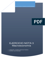 Informe Macroeconomia