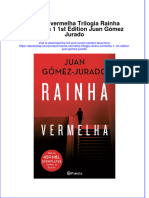 Rainha Vermelha Trilogia Rainha Vermelha 1 1st Edition Juan Gómez Jurado Full Chapter Download PDF