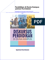 Diskursus Pendidikan Di Dunia Kampus Syamsul Kurniawan Full Chapter Download PDF