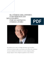 El Código Del Dinero. Conviértete en Millonario Con El Antiguo Código Judío - GANA - AHORRA - INVIERTE PARA OBTENER LIBERTAD FINANCIERA