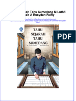 Tahu Sejarah Tahu Sumedang M Luthfi Khair A Rusydan Fathy Full Chapter Download PDF