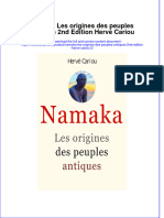 Namaka Les Origines Des Peuples Antiques 2nd Edition Hervé Cariou Full Chapter Download PDF