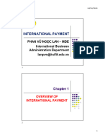 Chapter 1 - Overview of International Payment