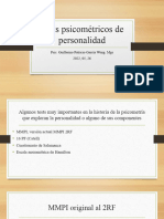 Tests de Personaldiad Psicométricos Entrega