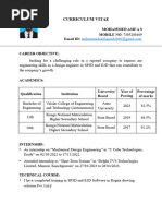 Piping Designeer CV