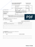 Brock D Hornby Financial Disclosure Report For 2010