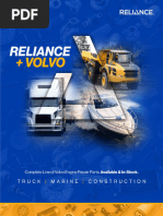 2022 Reliance - Volvo Product Info Sheet