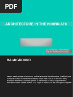 Porfiriato Architecture