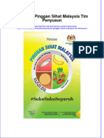 Panduan Pinggan Sihat Malaysia Tim Penyusun Full Chapter Download PDF