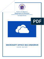 User Guide For Microsoft OneDrive