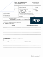 John H McBryde Financial Disclosure Report For 2010