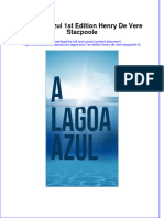 A Lagoa Azul 1st Edition Henry de Vere Stacpoole Full Chapter Download PDF