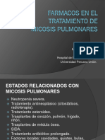 Farmacos en El Tratamiento de Micosis Pulmonares