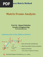 Stiffness Matrix (Frame)