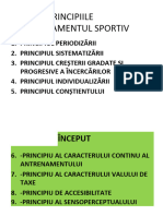 Principiile Fundamentale Ale Antrenamentului Sportiv