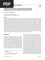 Cognitive Control Processes Associated With Successful Gait Performance in Dual Task Walking in Healthy Young Adults