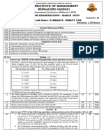 21MBA331 Direct Tax