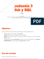 Ayudantía 3 Web y SQL