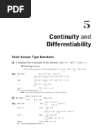 G12 Assignment On Continuity and Differentiability - PDF