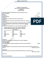 Class - X - Science (Biology) Chapter - 5 - Life - Processes - Assignment