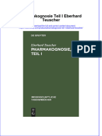 Pharmakognosie Teil I Eberhard Teuscher Full Chapter Download PDF