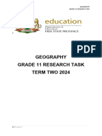 2023 Gr.11 Geography Research Task