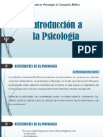 Modulo 1 Introduccion A La Psicologia Fef