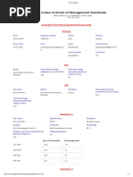 IIMK Admissions Application Form Submissions Kapil Gupta IIM K