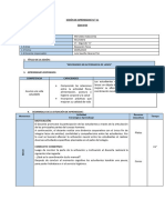 Sesión N°11 - Ciclo VI - 2do de Secundaria