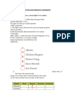 Physics-Mathematics Workshop